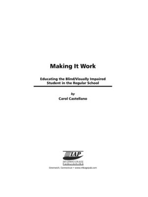 cover image of Making It Work